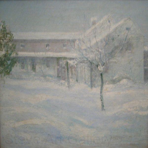 John Henry Twachtman Old Holley House, Cos Cob